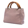 Gucci Mini Calfskin Bamboo Shopper Satchel Secondhand
