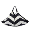 Chanel CC Canvas Stripe Tote Secondhand