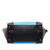 Celine Micro Tricolor Leather Luggage Tote Secondhand