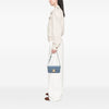 Celine Shiny Calfskin Triomphe Claude Shoulder Bag Secondhand