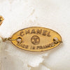 Chanel Canvas Camellia Pin Brooch Secondhand