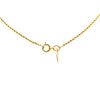 Chanel Gold Plated Rhinestone Pendant Necklace Secondhand