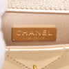 Chanel CC Metallic Quilted Calfskin Top Handle Bag Secondhand