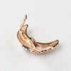 Vintage 14k Pink Gold Moons Earrings Secondhand