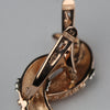 Vintage 14k Pink Gold Moons Earrings Secondhand