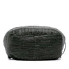 Miu Miu Nappa Striped Patchwork Shopper Travel Bag Secondhand