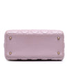 Dior Medium Pearlescent Lambskin Cannage Lady Dior Secondhand