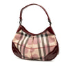 Burberry Hearts Nova Check Coated Canvas Shoulder Bag Secondhand