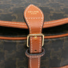Celine Medium Triomphe Coated Canvas Folco Crossbody Secondhand