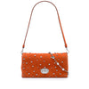 Miu Miu Crystal Embellished Suede Satchel Secondhand