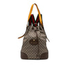 Gucci GG Supreme Web Neo Vintage Drawstring Bucket Bag Secondhand