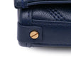 Saint Laurent Quilted Diamond Lambskin Becky Wallet on Chain Secondhand