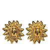 Secondhand Chanel Gold Plated Lion Motif Clip On Earrings