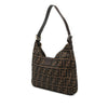 Fendi Zucca Canvas Shoulder Bag Secondhand