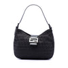 Fendi Zucchino Canvas Shoulder Bag Secondhand