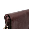 Gucci Metallic Leather Soho Disco Clutch Secondhand