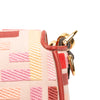 Fendi Zucca Embroidered Canvas Baguette Satchel Secondhand