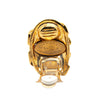 Secondhand Chanel Gold Plated CC Clip On Earrings