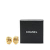 Secondhand Chanel Gold Plated CC Clip On Earrings