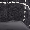 Chanel Tweed Vanity Case with Chain Secondhand