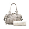 Chloé Leather Paddington Front Pocket Shoulder Bag Secondhand
