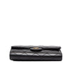 Chanel Medium CC Classic Quilted Caviar Trifold Flap Wallet Secondhand