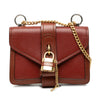 Chloé Mini Leather Aby Lock Chain Flap Secondhand