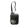 Dior Stussy Bee Applique Calfskin Saddle Crossbody Secondhand