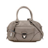Prada Vitello Daino Zip Top Satchel Secondhand