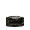 Secondhand Balenciaga Calfskin Allover Logo Bazar Shopper Satchel XS