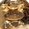 Chanel Gold Plated CC Round Clip On Earrings Secondhand