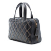 Chanel CC Lambskin Wild Stitch Handbag Secondhand