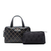 Chanel CC Lambskin Wild Stitch Handbag Secondhand