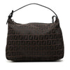 Fendi Zucchino Canvas Handbag Secondhand