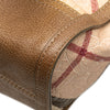 Burberry Embossed Supernova Check Coated Canvas Satchel Secondhand