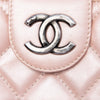 Chanel Quilted Glazed Calfskin Coco Pleats Clutch Secondhand