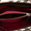 Secondhand Burberry Supernova Check Wool Tote