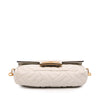 Fendi Mini Zucca Embossed Leather Baguette Satchel Secondhand