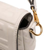 Fendi Mini Zucca Embossed Leather Baguette Satchel Secondhand