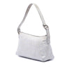 Fendi Zucchino Metallic Canvas Pochette Secondhand