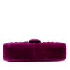 Gucci Medium GG Marmont Matelasse Velvet Shoulder Bag Secondhand