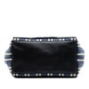 Balenciaga Canvas Striped Navy Cabas S Secondhand