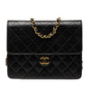 Chanel Small CC Quilted Lambskin Single Flap Secondhand