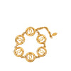 Secondhand Chanel CC Gold Plated Charms Link Bracelet
