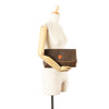 Celine Macadam Coated Canvas Clutch Secondhand