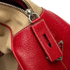 Prada Cinghiale Trimmed Canvas Canapa Bauletto Bag Secondhand