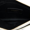 Saint Laurent Grain De Poudre Chevron Monogram Bill Pouch Secondhand