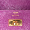 Hermès Chevre Mysore Leather Kelly Long Wallet Secondhand