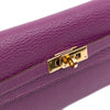 Hermès Chevre Mysore Leather Kelly Long Wallet Secondhand