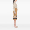 Burberry Haymarket Check Canvas Shoulder Bag Secondhand
